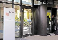 Haupteingang der BaFin in Bonn.