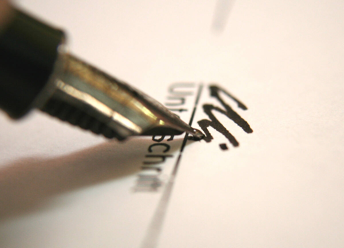 Digitale Unterschrift Wann ist sie wirksam? Profil Magazin