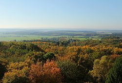 Blick über die Landschaft des Westerwalds.