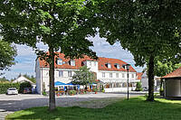 Außenansicht des Metzgerwirts in Giggenhausen.