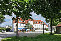 Außenansicht des Metzgerwirts in Giggenhausen.