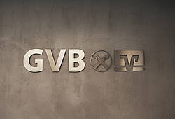 Das Bild zeigt das GVB-Logo.